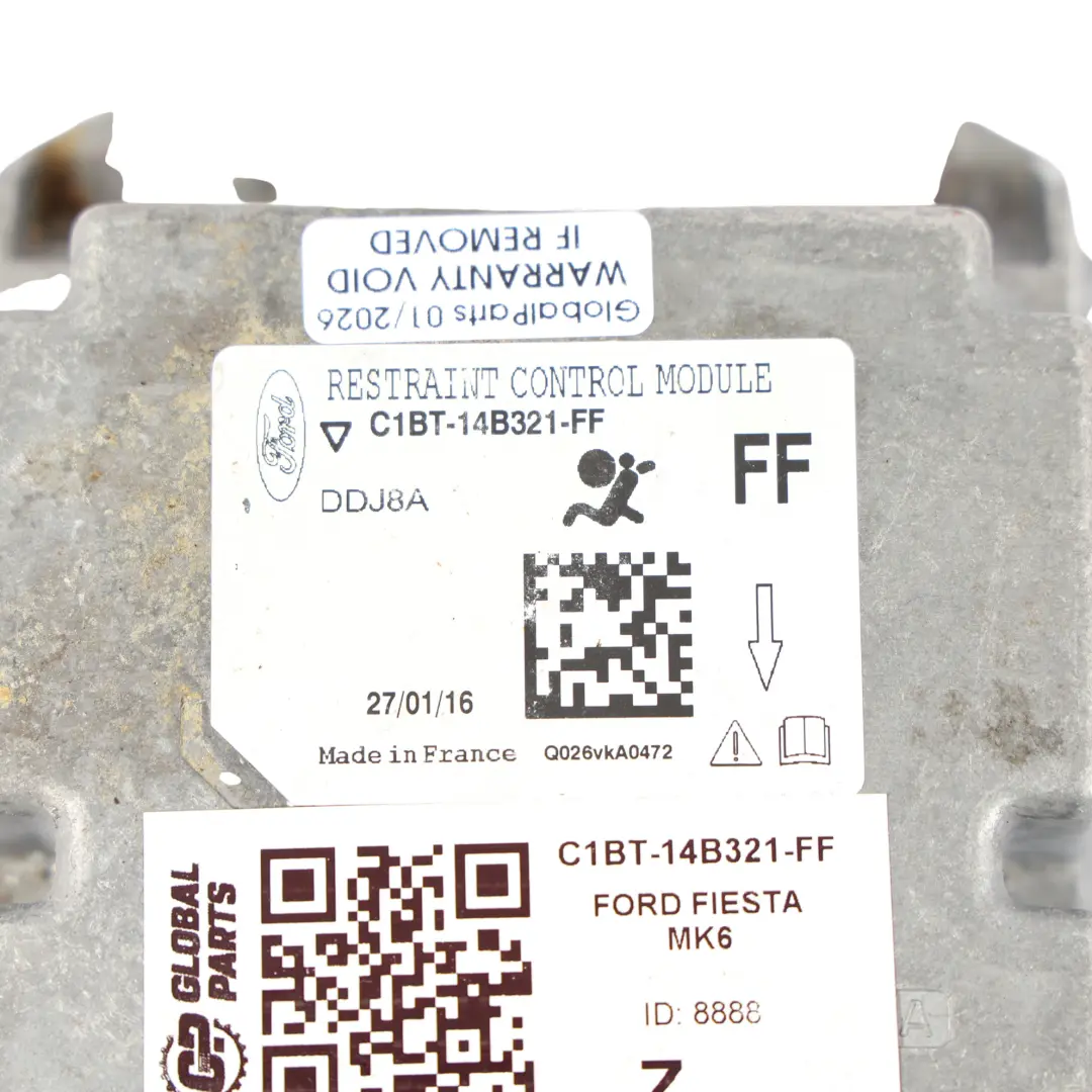 Ford Fiesta Mk7 3Dr Air Module ECU Control Unit - SKU C1BT-14B321-FF - Part number C1BT-14B321-FF