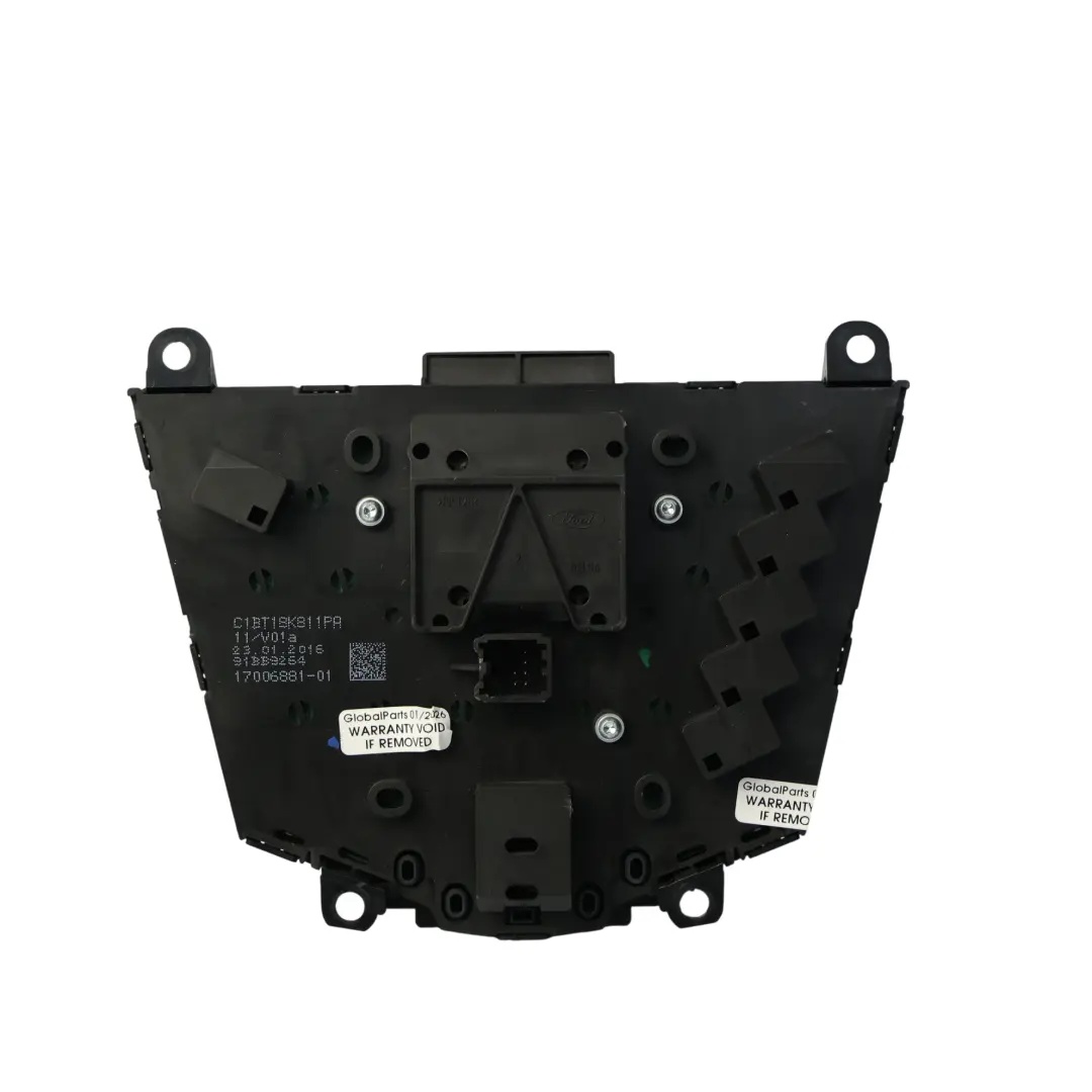Armaturenbrett Head Unit Media Player Bedienfeld für Ford Fiesta Mk7 mit Teilenummer C1BT-18K811-PA Ford Fiesta Mk7 Armaturenbrett Head Unit Media Player Bedienfeld - SKU C1BT-18K811-PA - Teilenummer C1BT-18K811-PA