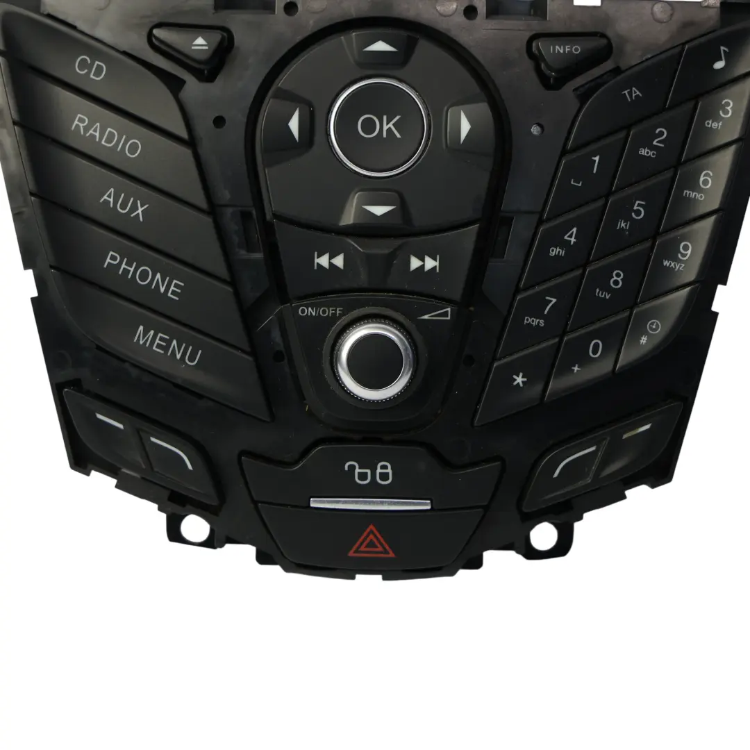 Ford Fiesta Mk7 Salpicadero Unidad Central Reproductor Multimedia Panel Control - SKU C1BT-18K811-PA - Número de pieza C1BT-18K811-PA