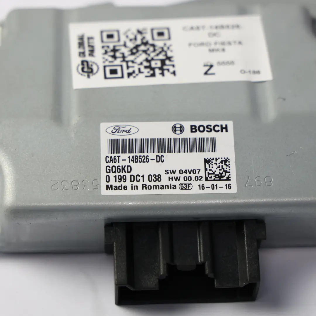 Ford Fiesta Mk7 Start Stop Engine Module Control Unit ECU - SKU CA6T-14B526-DC - Part number CA6T-14B526-DC