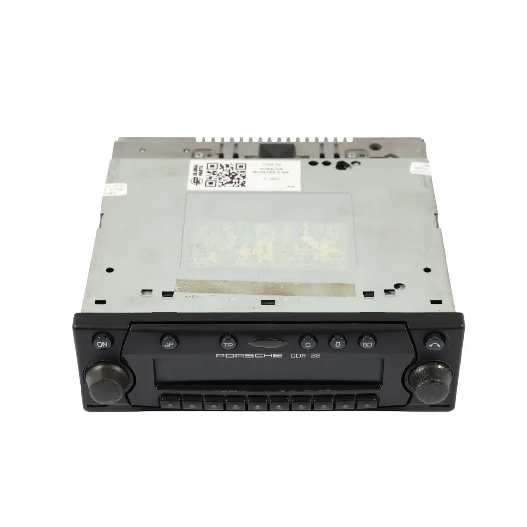 Radio Audio System Head Unit Becker BE4467 BE6621 to Porsche Boxster 986 with Part number CDR-22 Porsche Boxster 986 Radio Audio System Head Unit Becker BE4467 BE6621 - SKU CDR-22 - Part number CDR-22