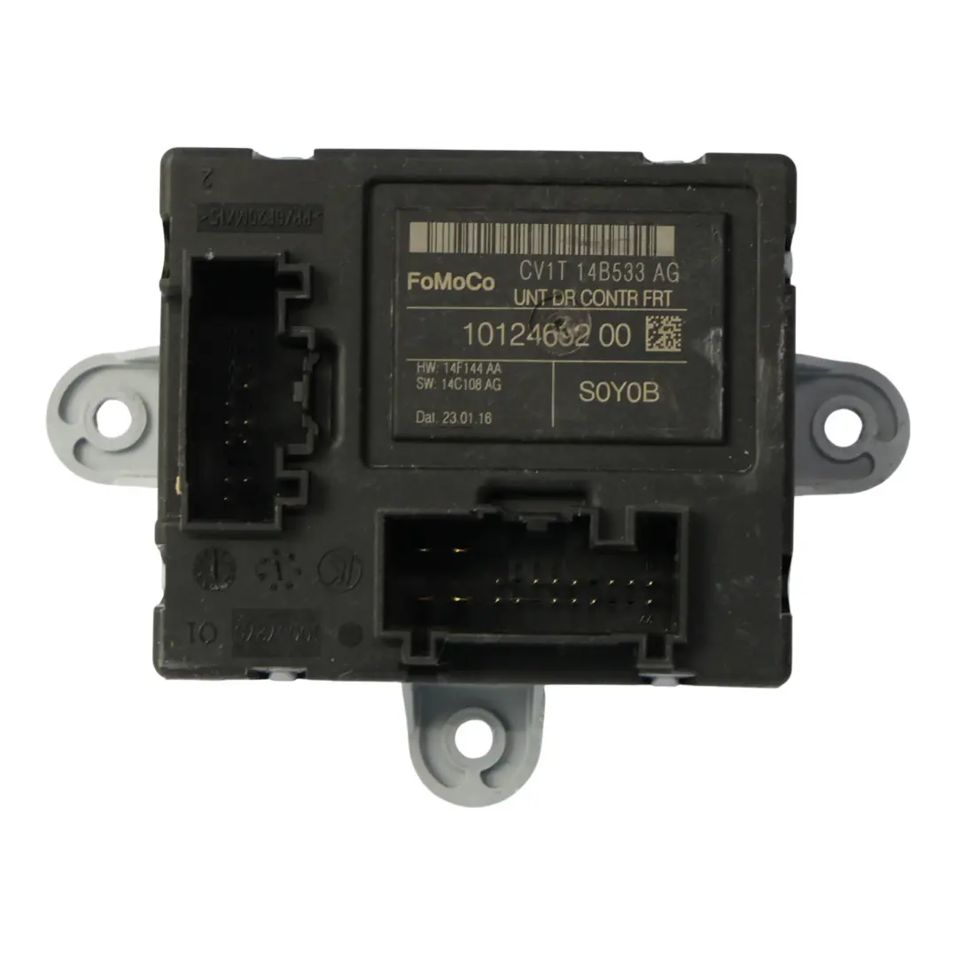 Módulo Puerta Delantera Unidad De Control ECU Passegner Side para Ford Fiesta Mk7 con número de pieza CV1T-14B533-AG Ford Fiesta Mk7 Módulo Puerta Delantera Unidad De Control ECU Passegner Side - SKU CV1T-14B533-AG - Número de pieza CV1T-14B533-AG