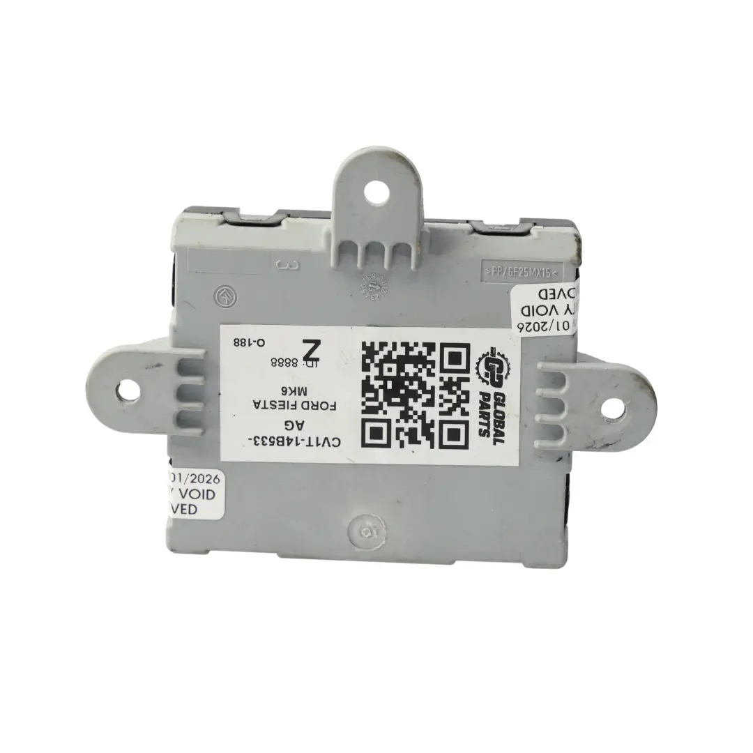Front Door Module Control Unit ECU Passegner Side to Ford Fiesta Mk7 with Part number CV1T-14B533-AG Ford Fiesta Mk7 Front Door Module Control Unit ECU Passegner Side - SKU CV1T-14B533-AG - Part number CV1T-14B533-AG