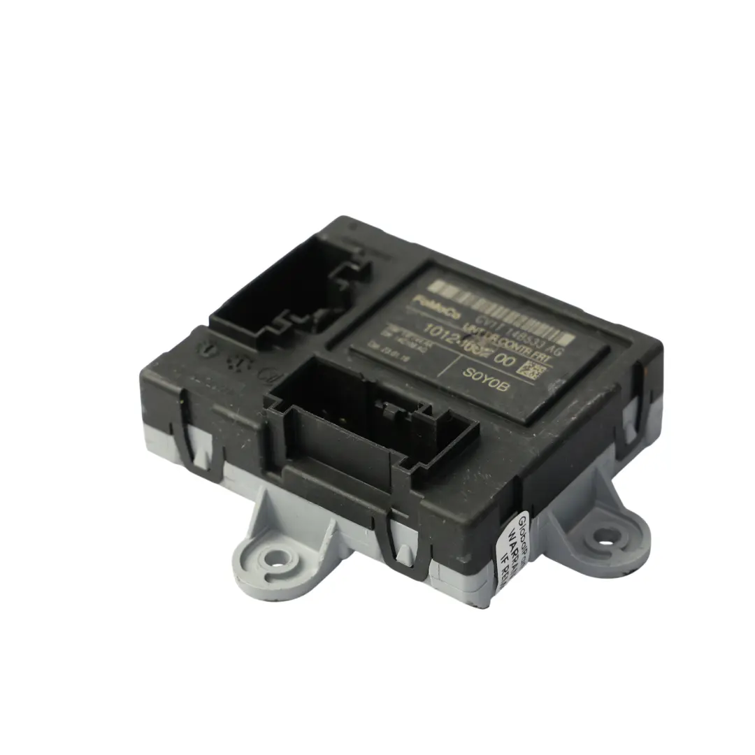 Front Door Module Control Unit ECU Passegner Side to Ford Fiesta Mk7 with Part number CV1T-14B533-AG Ford Fiesta Mk7 Front Door Module Control Unit ECU Passegner Side - SKU CV1T-14B533-AG - Part number CV1T-14B533-AG
