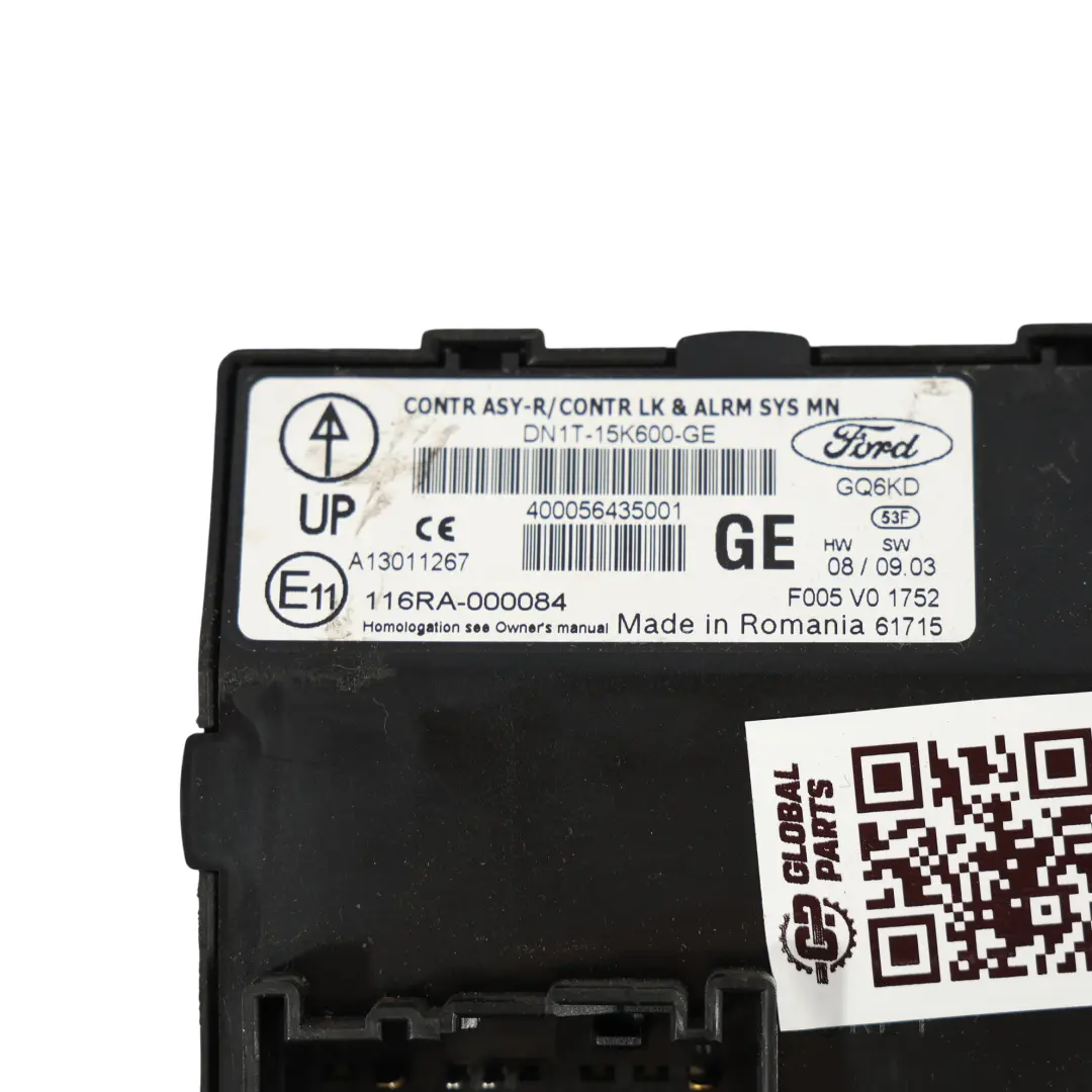 Body Control Modul BCM Steuereinheit ECU für Ford Fiesta VII mit Teilenummer DN1T-15K600-GE Ford Fiesta VII Body Control Modul BCM Steuereinheit ECU - SKU DN1T-15K600-GE - Teilenummer DN1T-15K600-GE