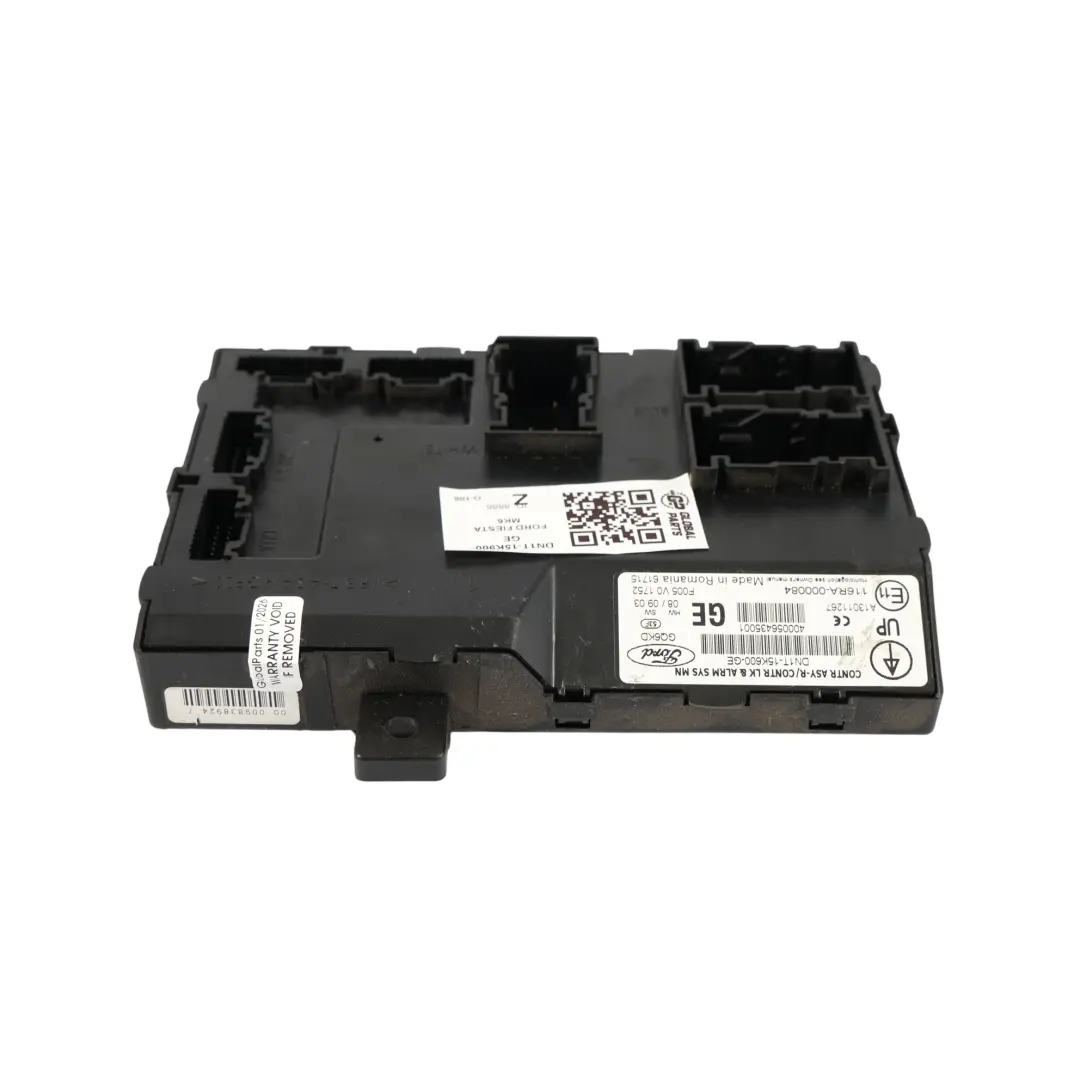 Ford Fiesta Mk7 Body Control Module BCM Controller Unit ECU - SKU DN1T-15K600-GE - Part number DN1T-15K600-GE
