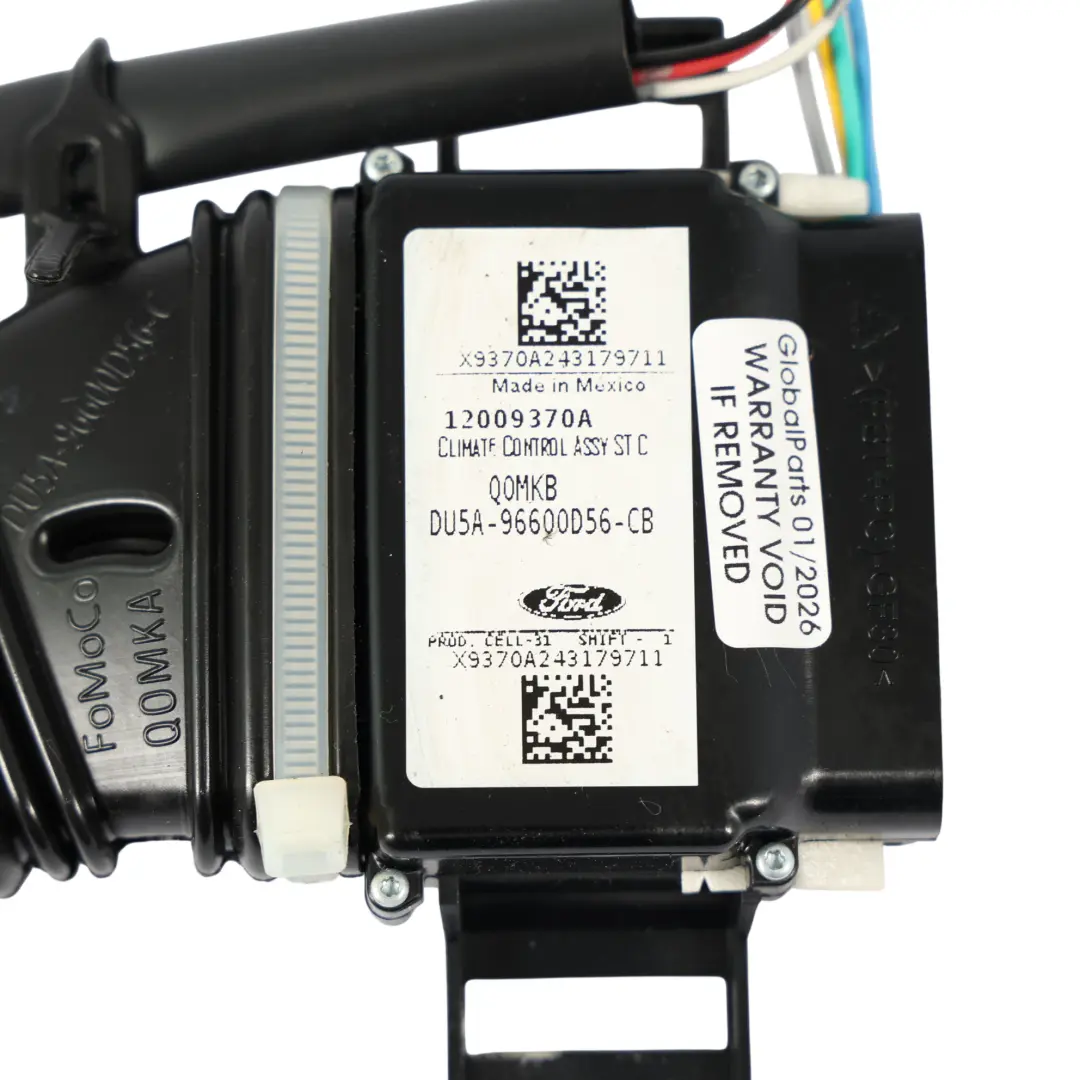 Mk6 Front Seat Heater Blower Climate Fan Motor to Ford Mustang with Part number DU5A-96600D56-CB Ford Mustang Mk6 Front Seat Heater Blower Climate Fan Motor - SKU DU5A-96600D56-CB - Part number DU5A-96600D56-CB