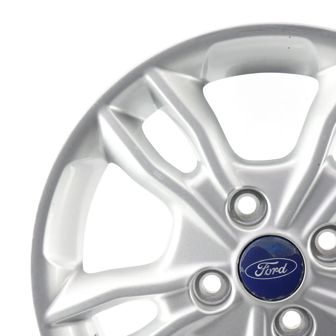 Llanta Aleación Plateada 15" 6J ET:47.5 para Ford Fiesta Mk7 con número de pieza E1BJ-1007-AA Ford Fiesta Mk7 Llanta Aleación Plateada 15" 6J ET:47.5 - SKU E1BJ-1007-AA-1 - Número de pieza E1BJ-1007-AA