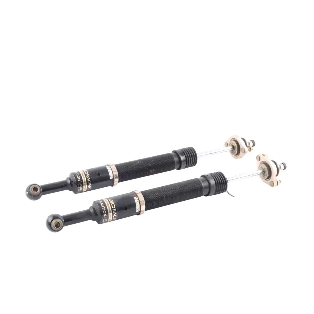 BMW E46 M3 Coupe Adjustable Spring Strut Set Rear Left Right N/O/S BC Racing - SKU E46-M3-BC-RACING - Part number E46-M3-BC-RACING