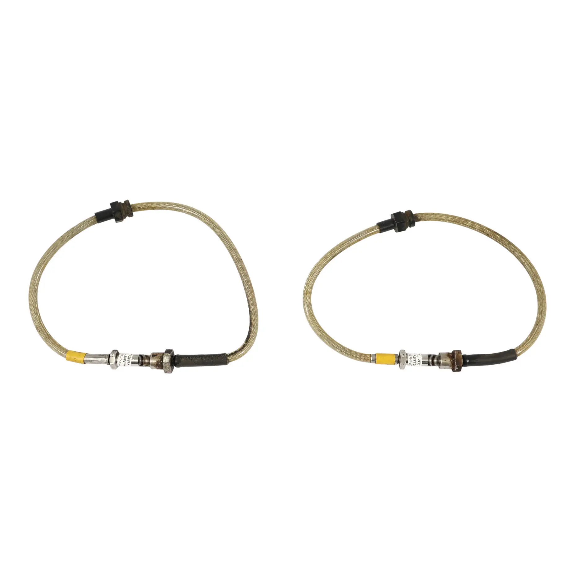 BMW E46 M3 HEL Performance Eje Trasero Líneas De Freno Cables Izquierda Derecha