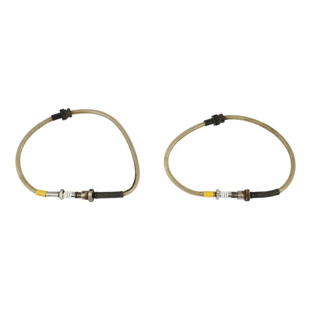 BMW E46 M3 HEL Performance Hinterachs Bremsleitungen Links Rechts Geflochten - SKU E46-M3-HEL - Teilenummer E46-M3-HEL