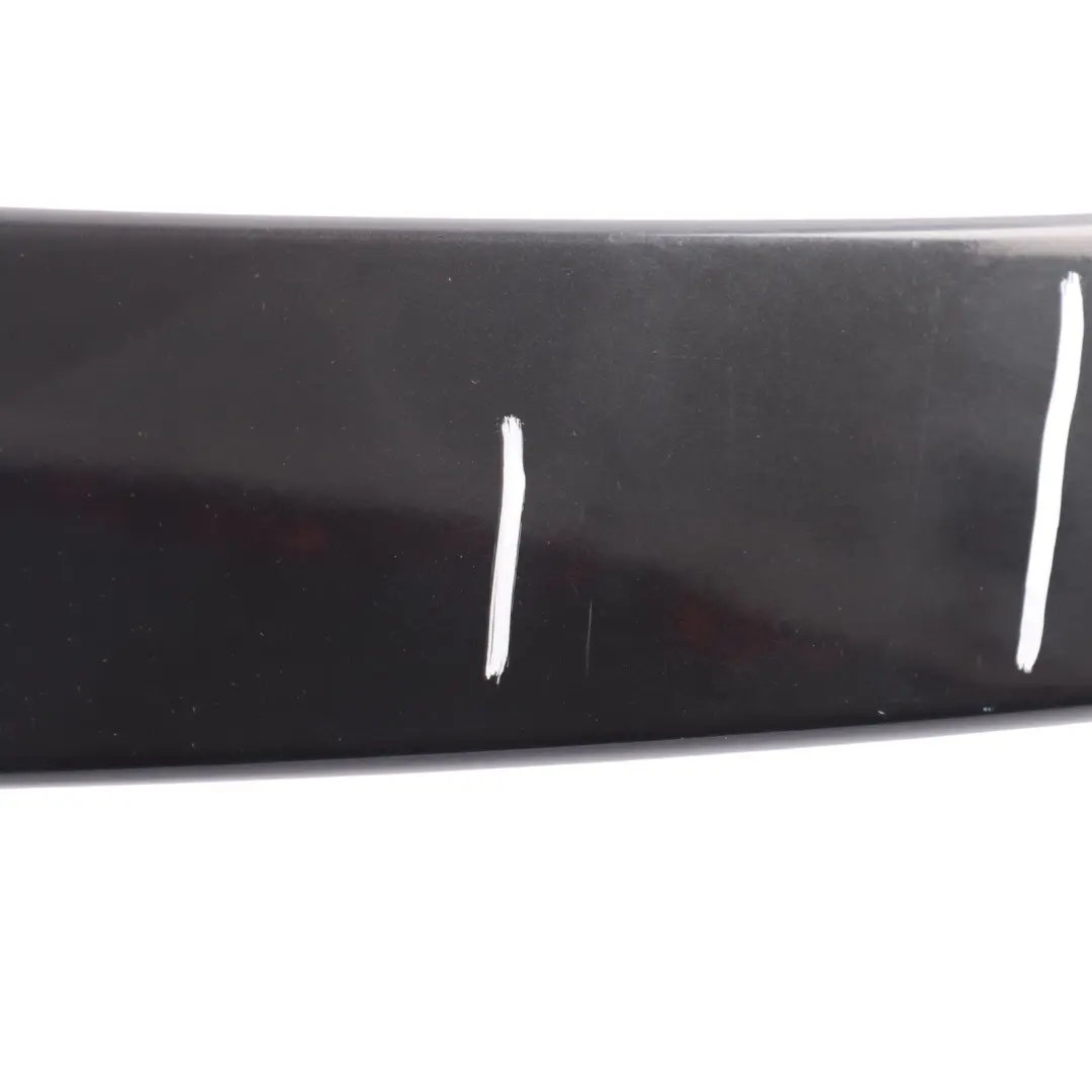 BMW E90 AC Style Roof Window Spoiler M Sport Wing Black Sapphire Metallic - 475 - SKU E90-AC-SPOILER-BS - Part number E90-AC-SPOILER-BS