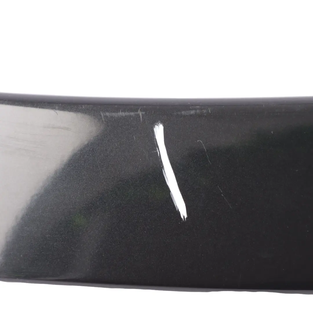 BMW E90 AC Style Roof Window Spoiler M Sport Wing Black Sapphire Metallic - 475 - SKU E90-AC-SPOILER-BS - Part number E90-AC-SPOILER-BS