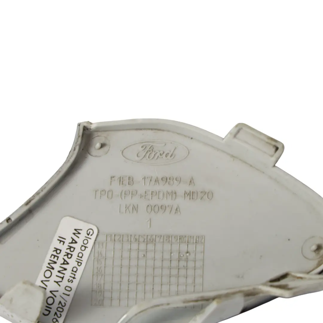 Mk3 Paraurti Anteriore Occhiello Copertura Argento Polvere Luna - ZJ per Ford Focus con numero di parte F1EB-17A989-A Ford Focus Mk3 Paraurti Anteriore Occhiello Copertura Argento Polvere Luna - ZJ - SKU F1EB-17A989-A-MDS - Numero di parte F1EB-17A989-A