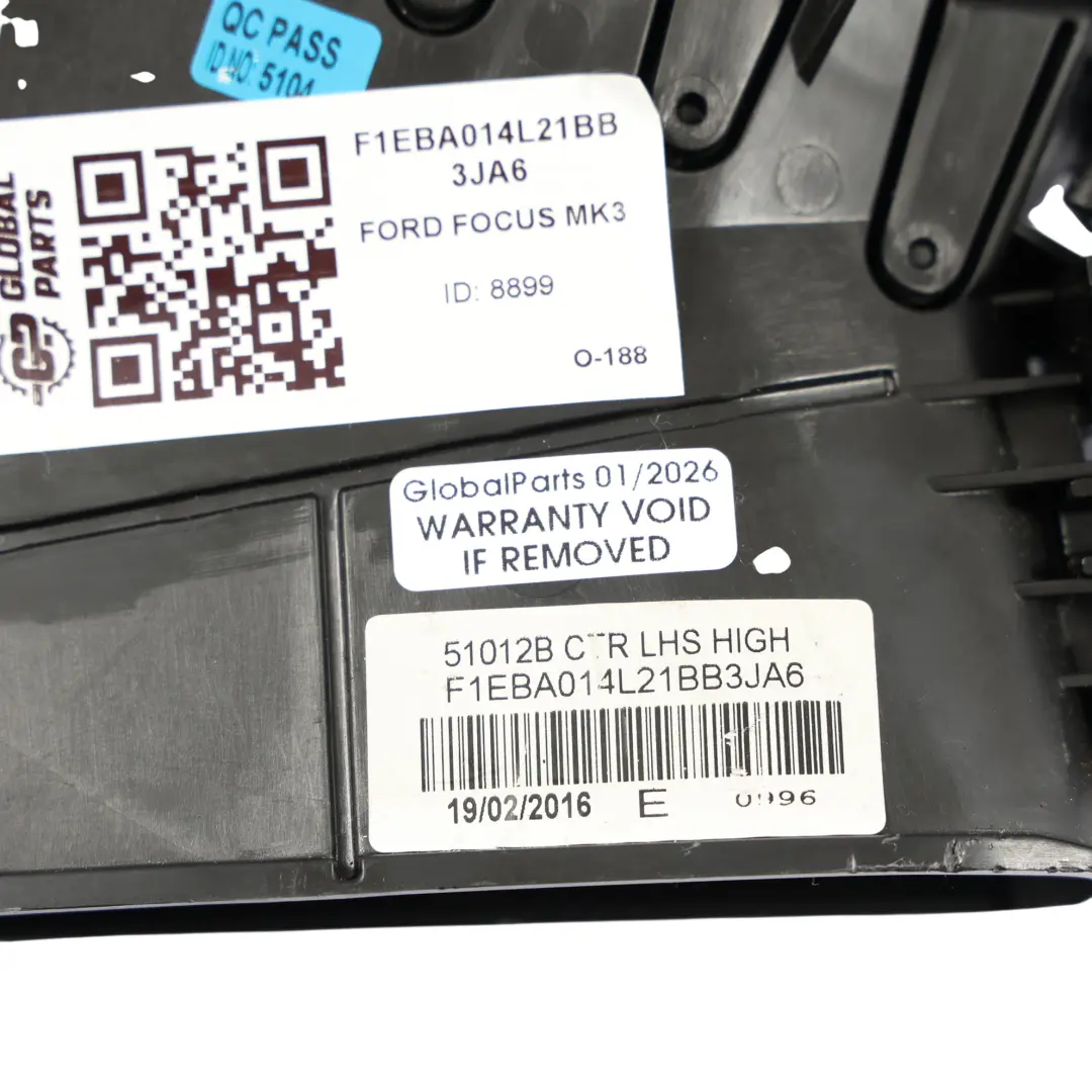 Mk3 Dashboard Air Vent Panel Centre Left N/S to Ford Focus with Part number F1EBA014L21BB3JA6 Ford Focus Mk3 Dashboard Air Vent Panel Centre Left N/S - SKU F1EBA014L21BB3JA6 - Part number F1EBA014L21BB3JA6