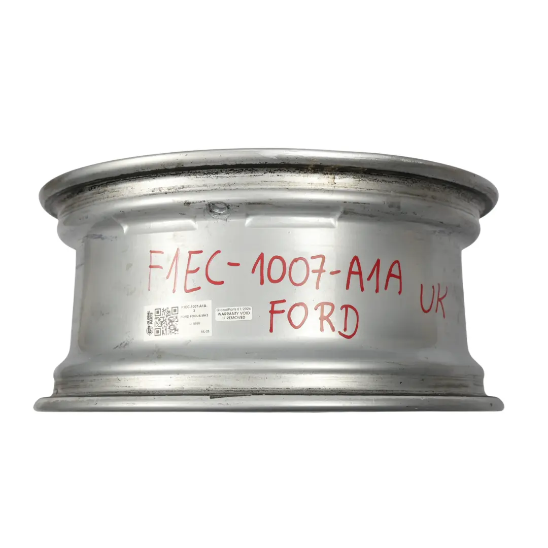 Ford Focus Mk3 Wheel Rim Alloy Silver 16" 7J ET:50 5 Double Spoke - SKU F1EC-1007-A1A-3 - Part number F1EC-1007-A1A