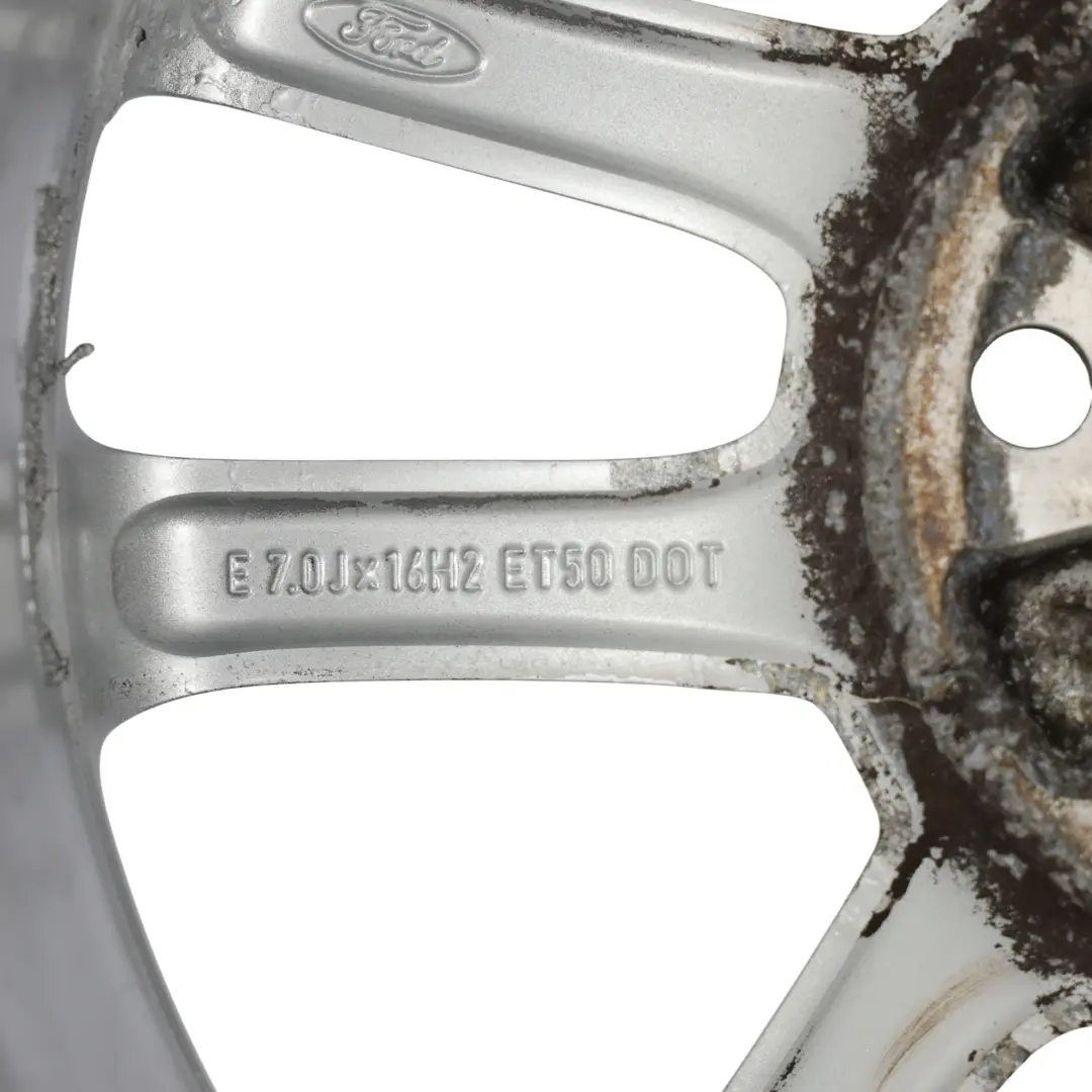 Mk3 Wheel Rim Alloy Silver 16" 7J ET:50 5 Double Spoke to Ford Focus with Part number F1EC-1007-A1A Ford Focus Mk3 Wheel Rim Alloy Silver 16" 7J ET:50 5 Double Spoke - SKU F1EC-1007-A1A-4 - Part number F1EC-1007-A1A