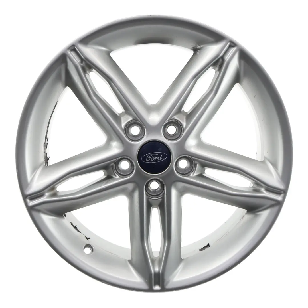 Mk3 Wheel Rim Alloy Silver 17" 7J ET:50 Double Spoke to Ford Focus with Part number F1EJ-C1B Ford Focus Mk3 Wheel Rim Alloy Silver 17" 7J ET:50 Double Spoke - SKU F1EJ-C1B-3 - Part number F1EJ-C1B