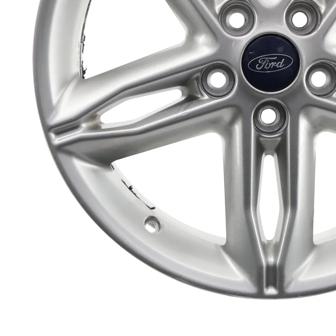 Mk3 Wheel Rim Alloy Silver 17" 7J ET:50 Double Spoke to Ford Focus with Part number F1EJ-C1B Ford Focus Mk3 Wheel Rim Alloy Silver 17" 7J ET:50 Double Spoke - SKU F1EJ-C1B-3 - Part number F1EJ-C1B