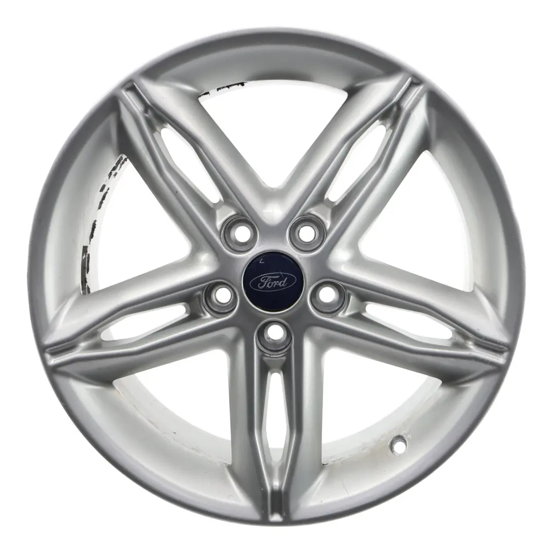 Mk3 Wheel Rim Alloy Silver 17" 7J ET:50 Double Spoke to Ford Focus with Part number F1EJ-C1B Ford Focus Mk3 Wheel Rim Alloy Silver 17" 7J ET:50 Double Spoke - SKU F1EJ-C1B-4 - Part number F1EJ-C1B