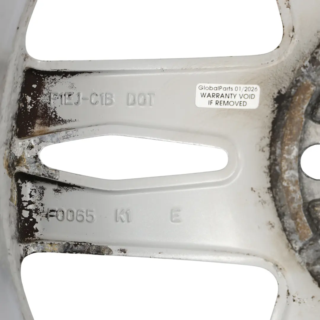 Mk3 Wheel Rim Alloy Silver 17" 7J ET:50 Double Spoke to Ford Focus with Part number F1EJ-C1B Ford Focus Mk3 Wheel Rim Alloy Silver 17" 7J ET:50 Double Spoke - SKU F1EJ-C1B-4 - Part number F1EJ-C1B