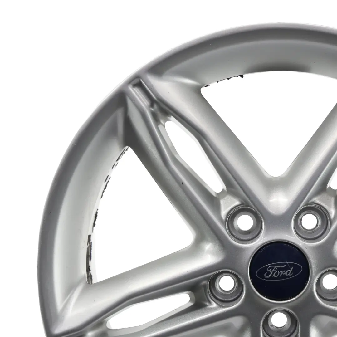 Mk3 Wheel Rim Alloy Silver 17" 7J ET:50 Double Spoke to Ford Focus with Part number F1EJ-C1B Ford Focus Mk3 Wheel Rim Alloy Silver 17" 7J ET:50 Double Spoke - SKU F1EJ-C1B-4 - Part number F1EJ-C1B