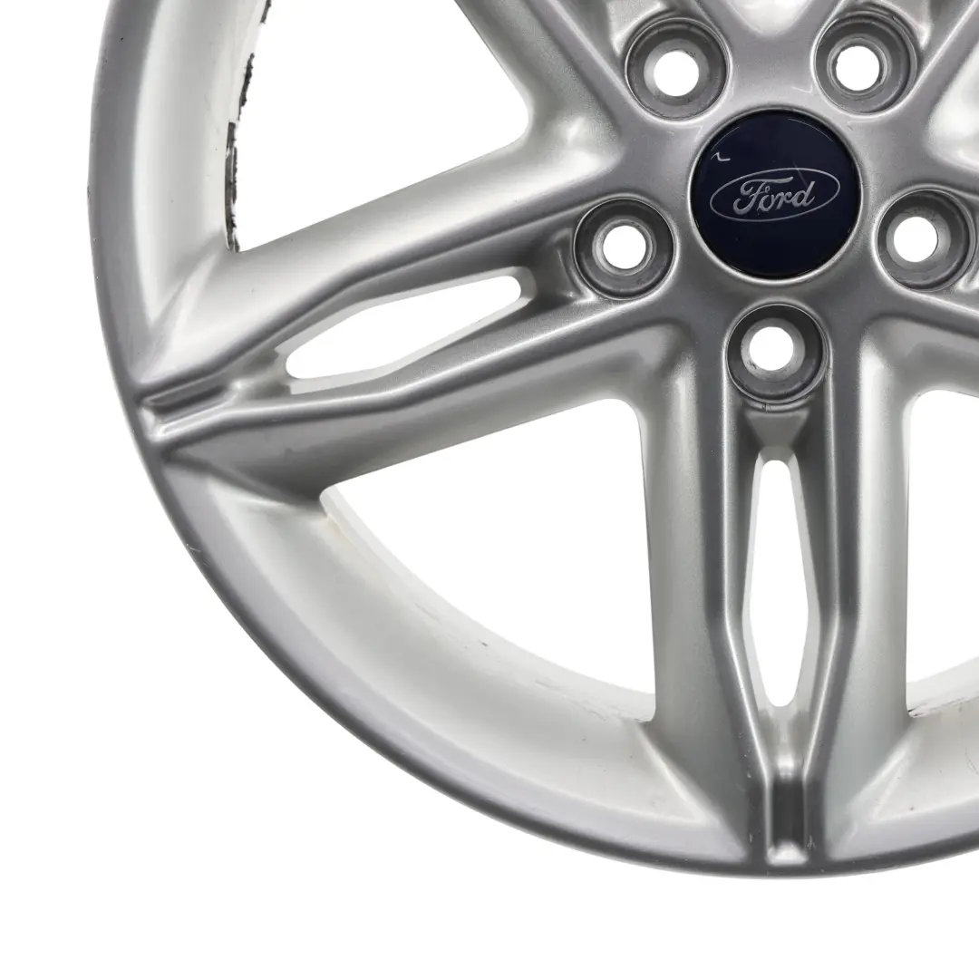 Mk3 Wheel Rim Alloy Silver 17" 7J ET:50 Double Spoke to Ford Focus with Part number F1EJ-C1B Ford Focus Mk3 Wheel Rim Alloy Silver 17" 7J ET:50 Double Spoke - SKU F1EJ-C1B-4 - Part number F1EJ-C1B