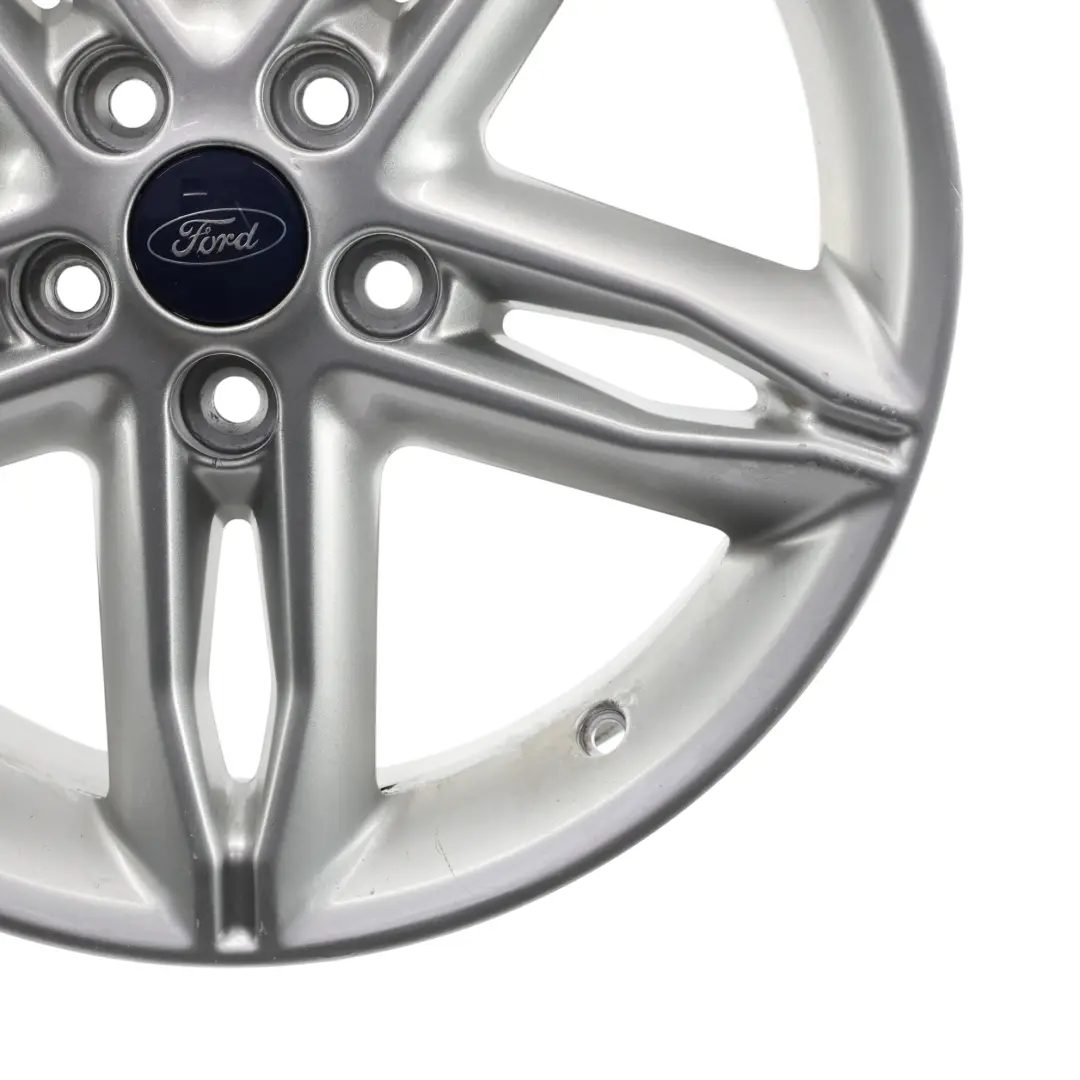Ford Focus Mk3 Wheel Rim Alloy Silver 17" 7J ET:50 Double Spoke - SKU F1EJ-C1B-4 - Part number F1EJ-C1B