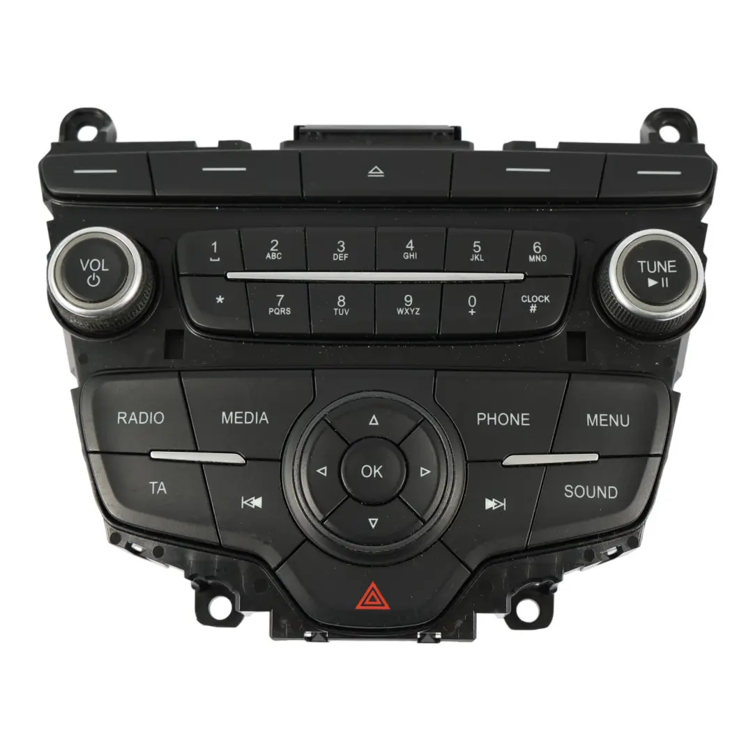 Ford Focus Mk3 Panneau Commande Radio Avec Feux De Détresse - SKU F1ET-18K811-BC - Numéro de pièce F1ET-18K811-BC
