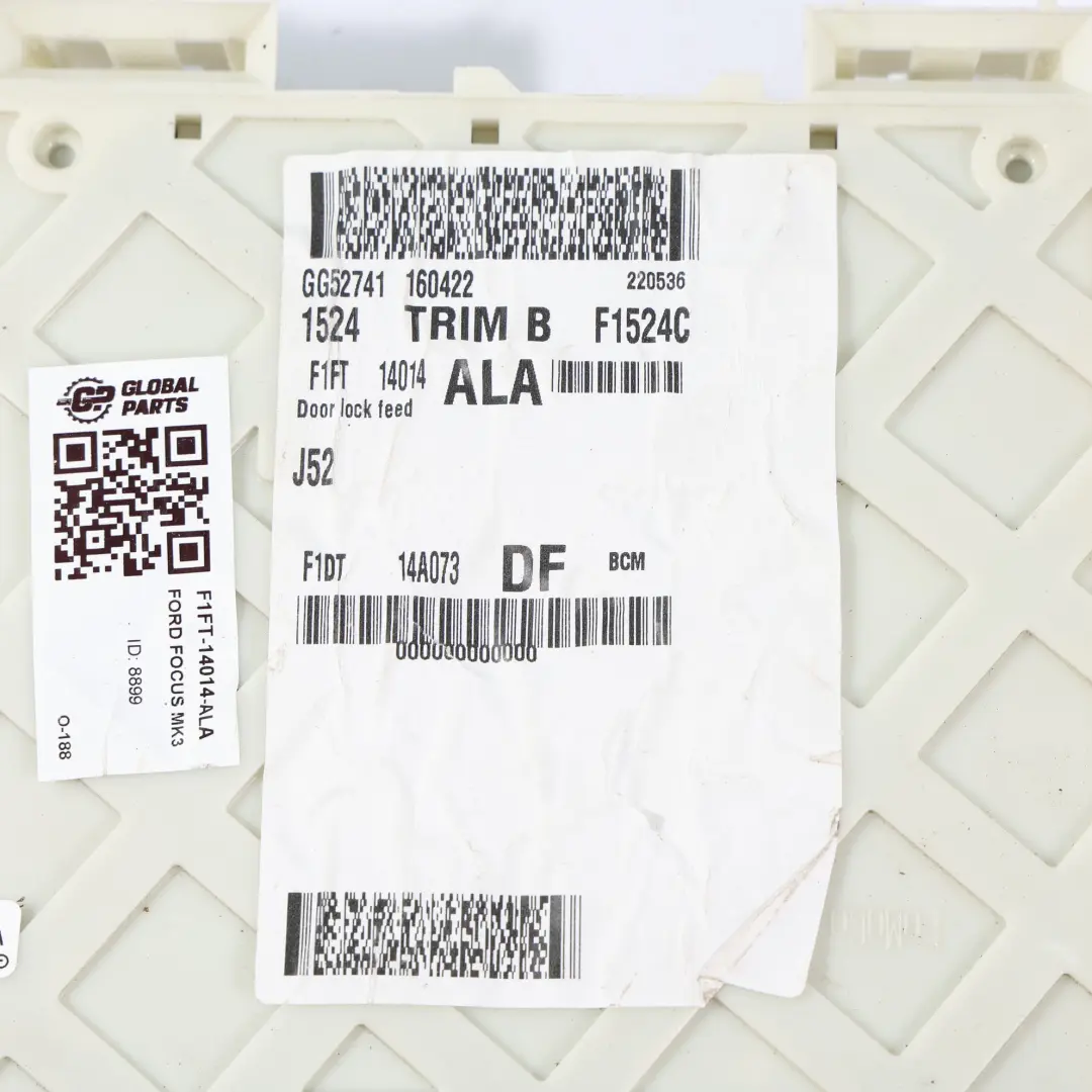 Ford Focus Mk3 Skrzynka Bezpieczników Moduł Komfortu BCM F1DT-14A073-DF - SKU F1FT-14014-ALA - Numer Części F1FT-14014-ALA