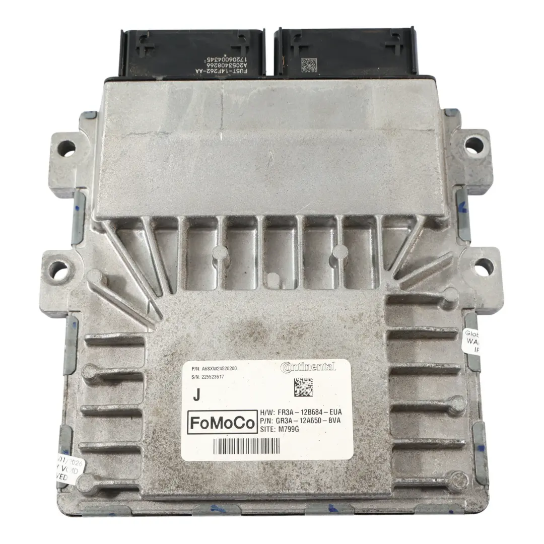 Ford Mustang GT Vi 5.0 Coyote V8 416HP Engine Control ECU Manual - SKU FR3A-12B684-EUA - Part number FR3A-12B684-EUA