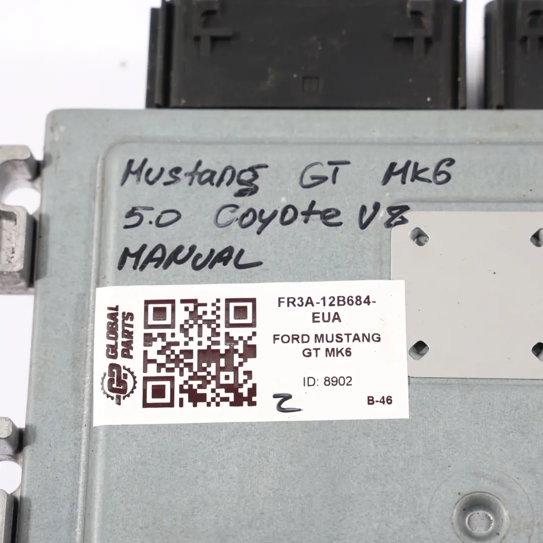 Ford Mustang GT Vi 5.0 Coyote V8 416HP Engine Control ECU Manual - SKU FR3A-12B684-EUA - Part number FR3A-12B684-EUA