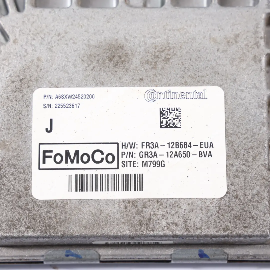 Ford Mustang GT Vi 5.0 Coyote V8 416HP Centralina Motore Manuale - SKU FR3A-12B684-EUA - Numero di parte FR3A-12B684-EUA