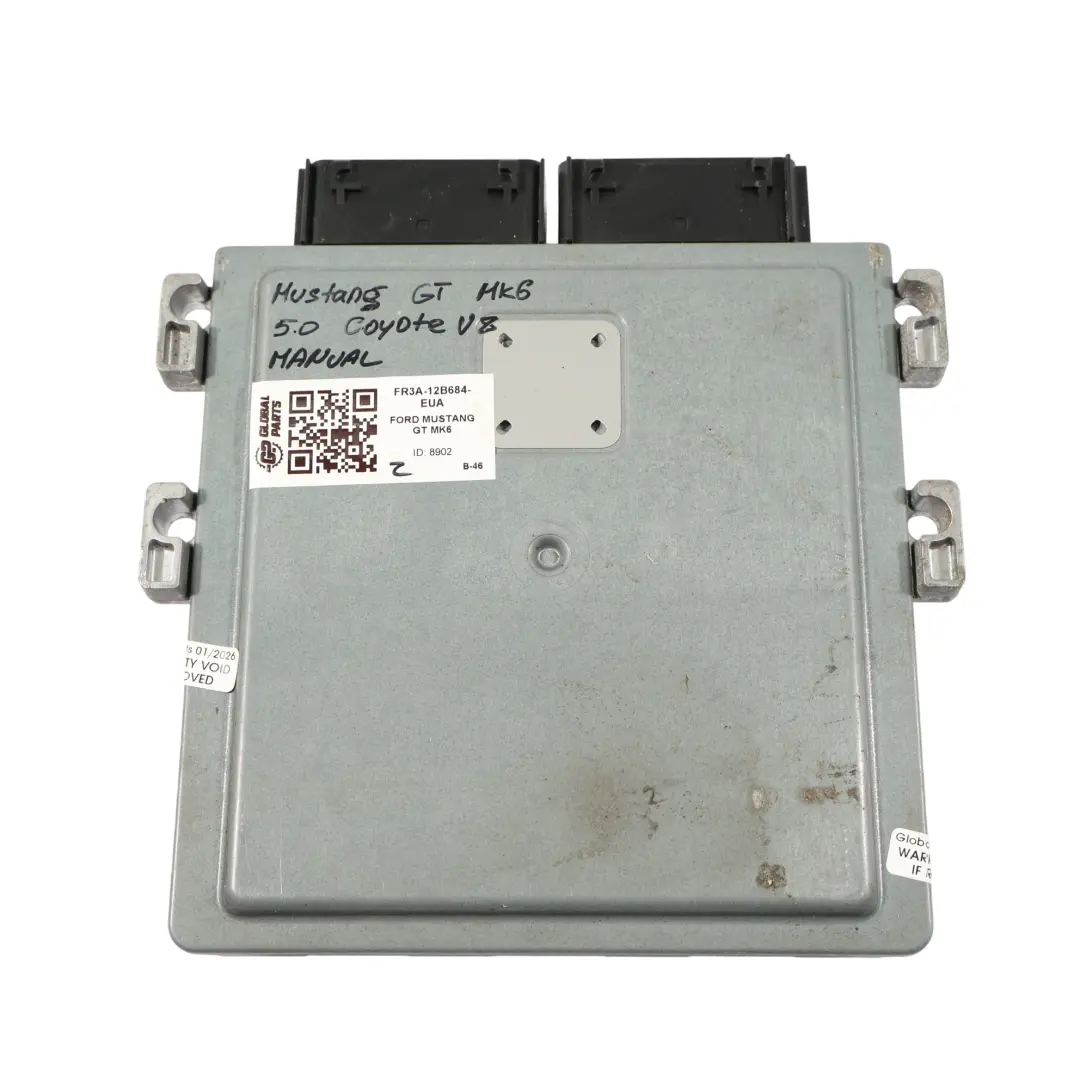 Ford Mustang GT Vi 5.0 Coyote V8 416HP Engine Control ECU Manual - SKU FR3A-12B684-EUA - Part number FR3A-12B684-EUA