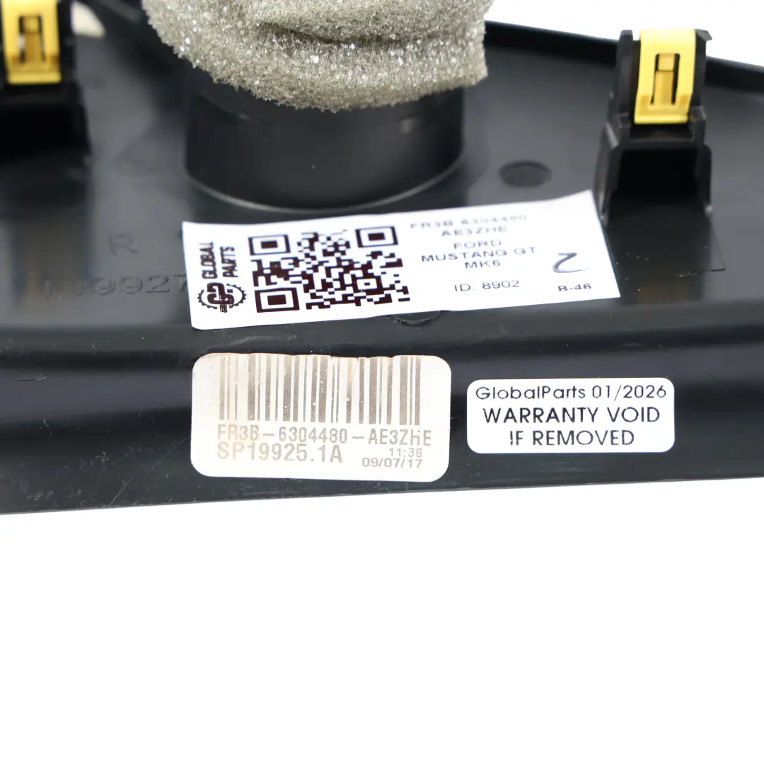 Ford Mustang Mk6 Salpicadero Tapa Panel Negro Derecha - SKU FR3B-6304480-AE3ZHE - Número de pieza FR3B-6304480-AE3ZHE