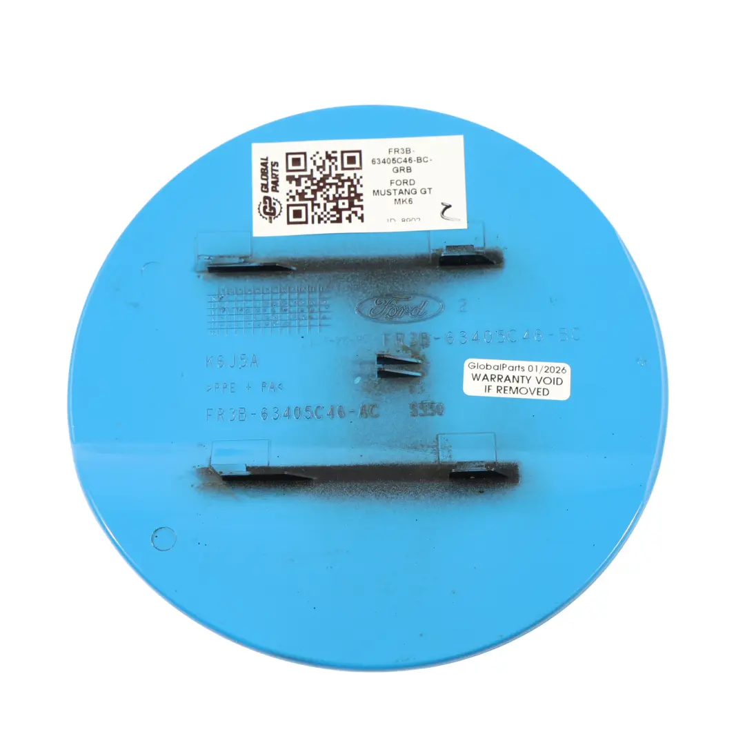 Mk6 Tapa Del Depósito De Combustible Azul - CI para Ford Mustang GT con número de pieza FR3B-63405C46-BC Ford Mustang GT Mk6 Tapa Del Depósito De Combustible Azul - CI - SKU FR3B-63405C46-BC-GRB - Número de pieza FR3B-63405C46-BC