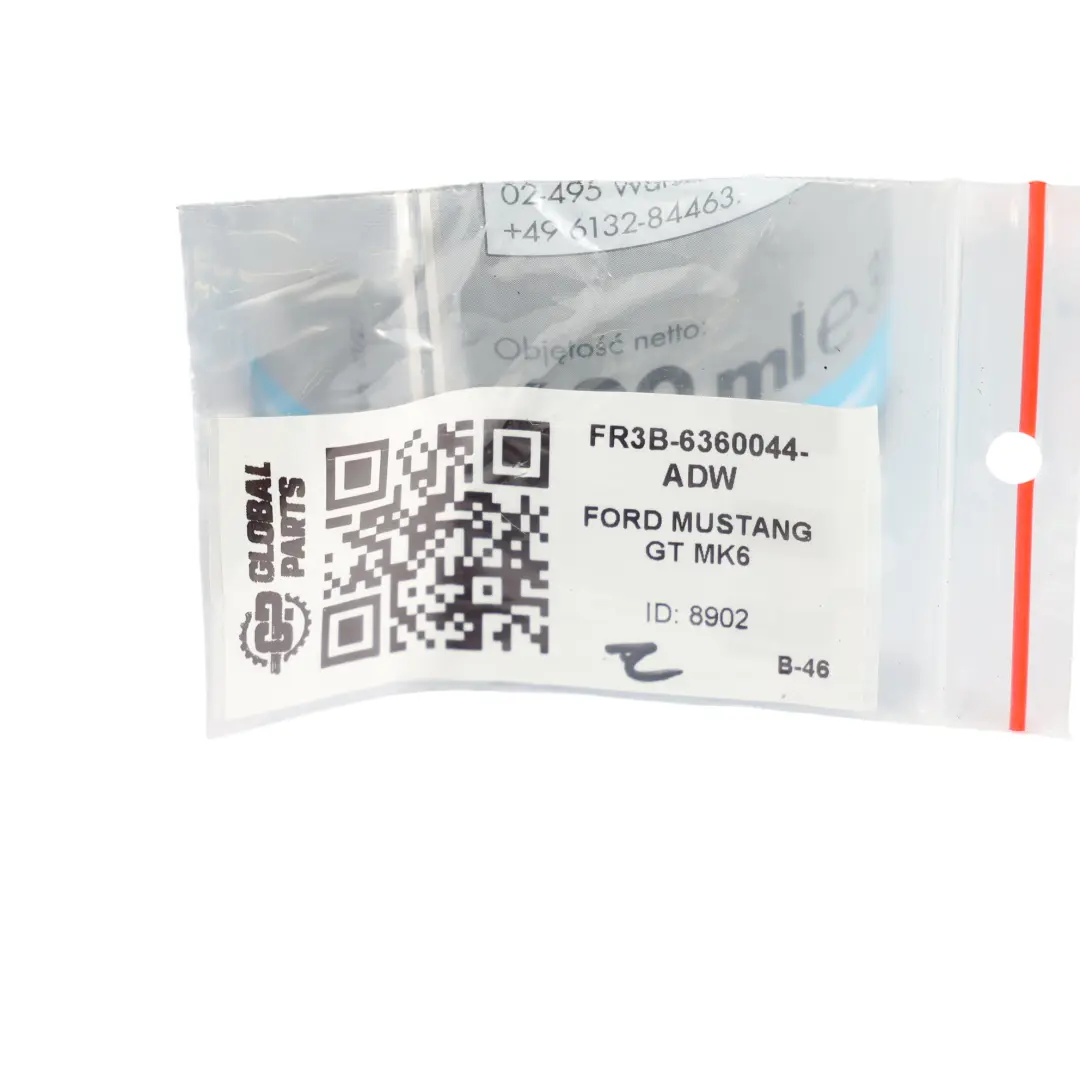 Ford Mustang Mk6 GT Klamra Zapinka Pasa Tył Lewa Prawa FR3B-6360044-AD - SKU FR3B-6360044-ADW - Numer Części FR3B-6360044-ADW