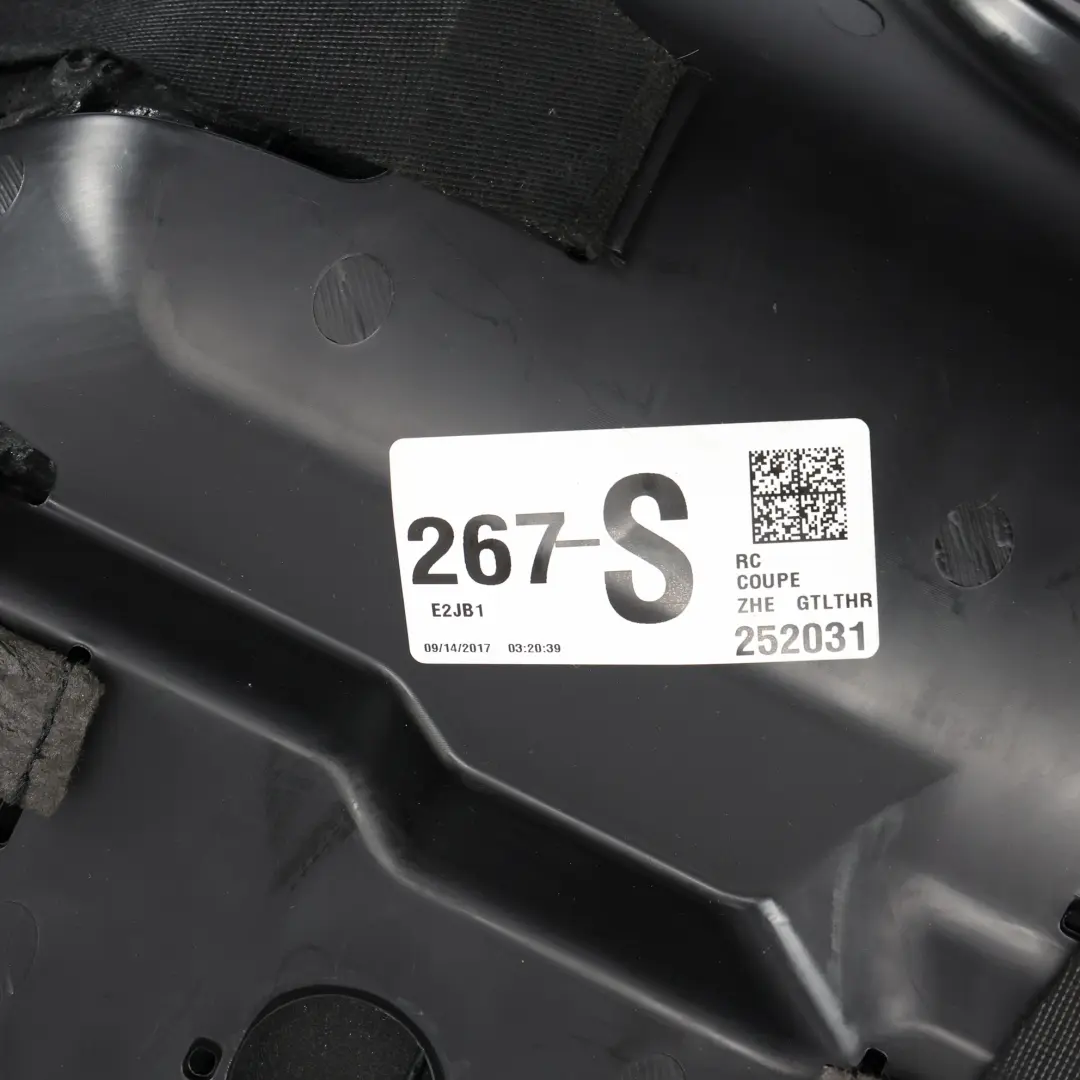 Ford Mustang Mk6 GT Asiento Trasero De Cuero Negro - SKU FR3B-6363840-AF - Número de pieza FR3B-6363840-AF