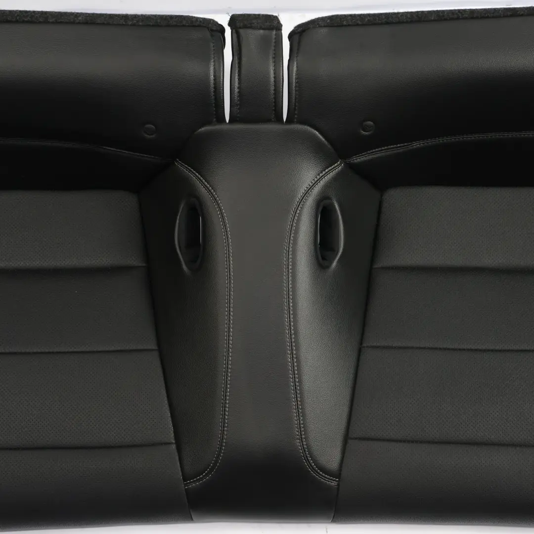 Ford Mustang Mk6 GT Rear Seat Bench Couch Leather Black - SKU FR3B-6363840-AF - Part number FR3B-6363840-AF