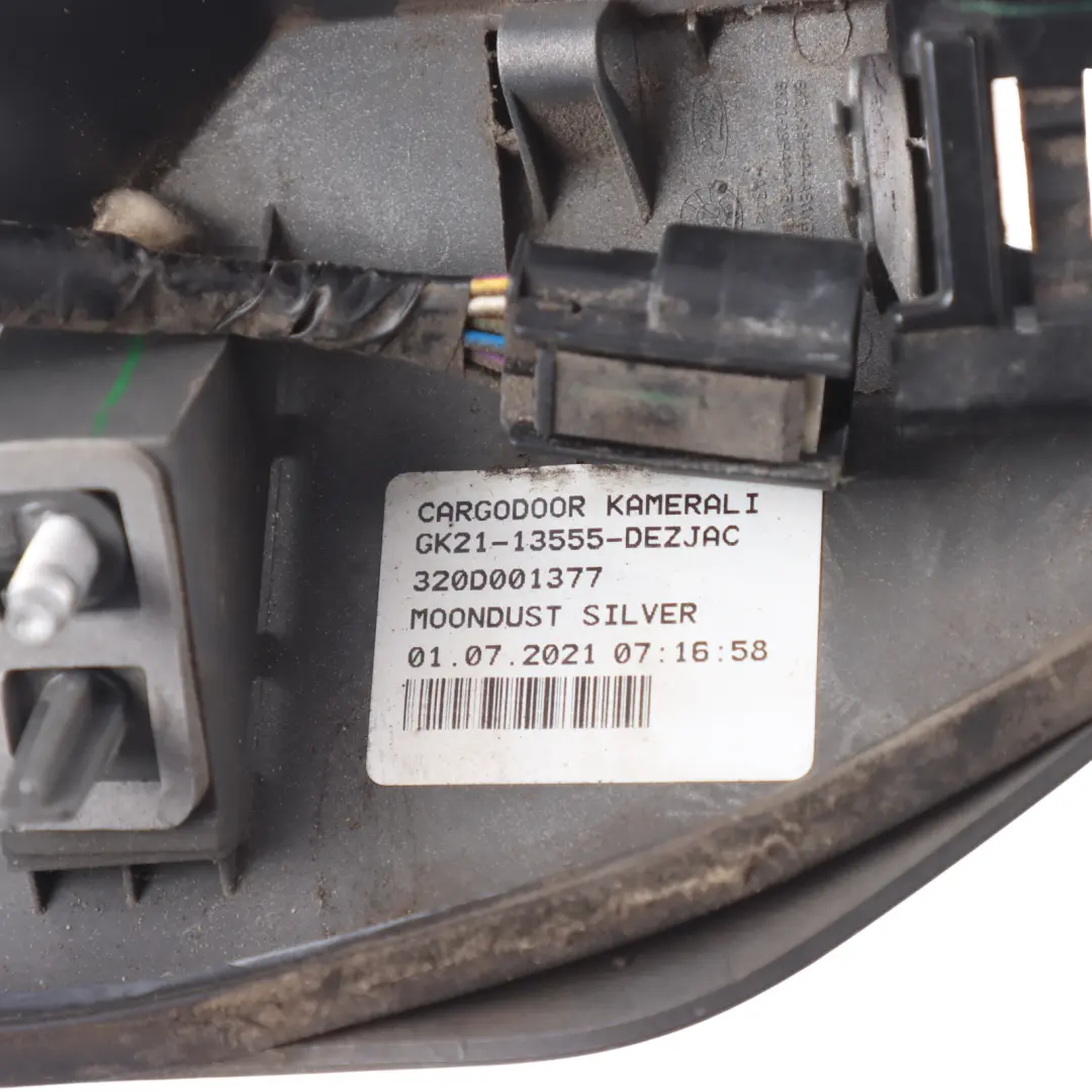 Mk8 Tailgate Handle Cover Plate Light Moondust Silver - ZJ to Ford Transit Custom with Part number GK21-13555-DEZ Ford Transit Custom Mk8 Tailgate Handle Cover Plate Light Moondust Silver - ZJ - SKU GK21-13555-DEZ-MDS - Part number GK21-13555-DEZ