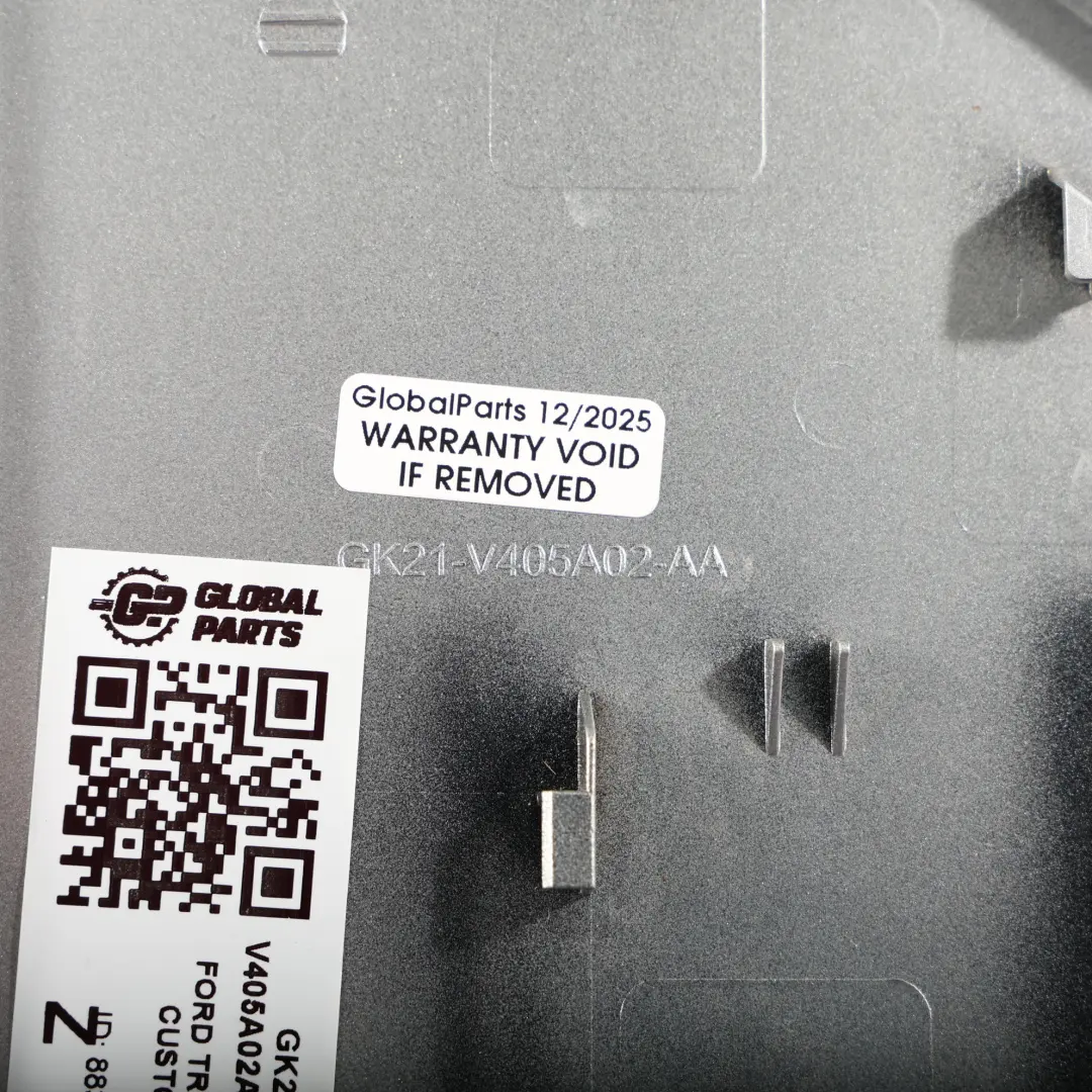 Ford Transit Custom Fuel Filler Flap Cover Moondust Silver - ZJ - SKU GK21-V405A02AA-MDS - Part number GK21-V405A02-AA