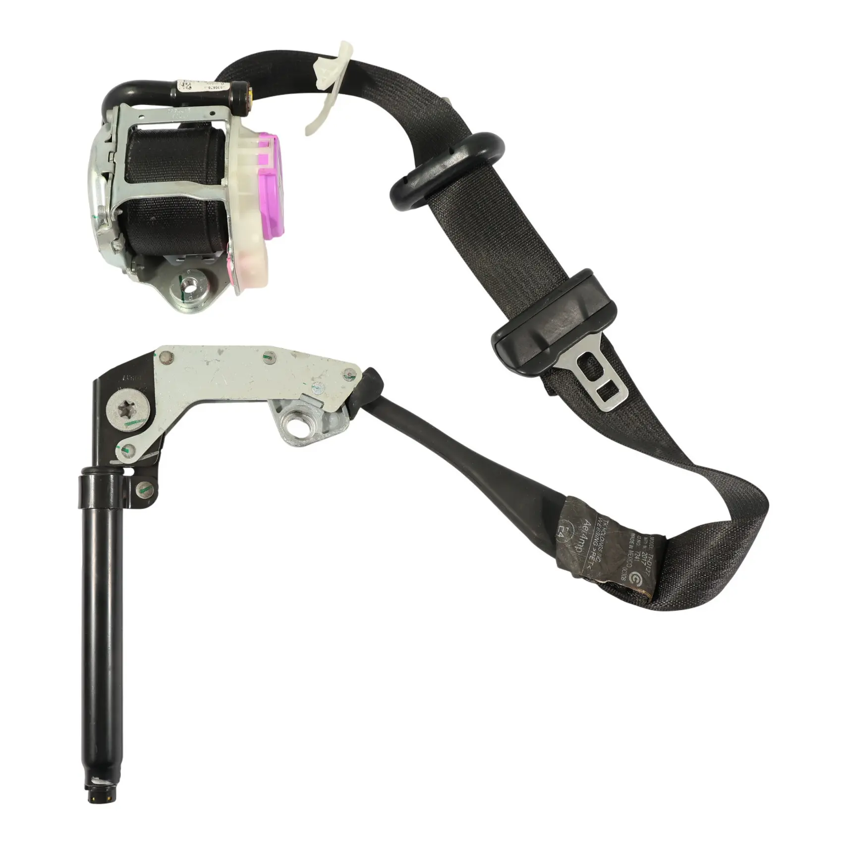 Ford Mustang GT Mk6 Seat Belt Black Front Right O/S GR3B-63612D64-A