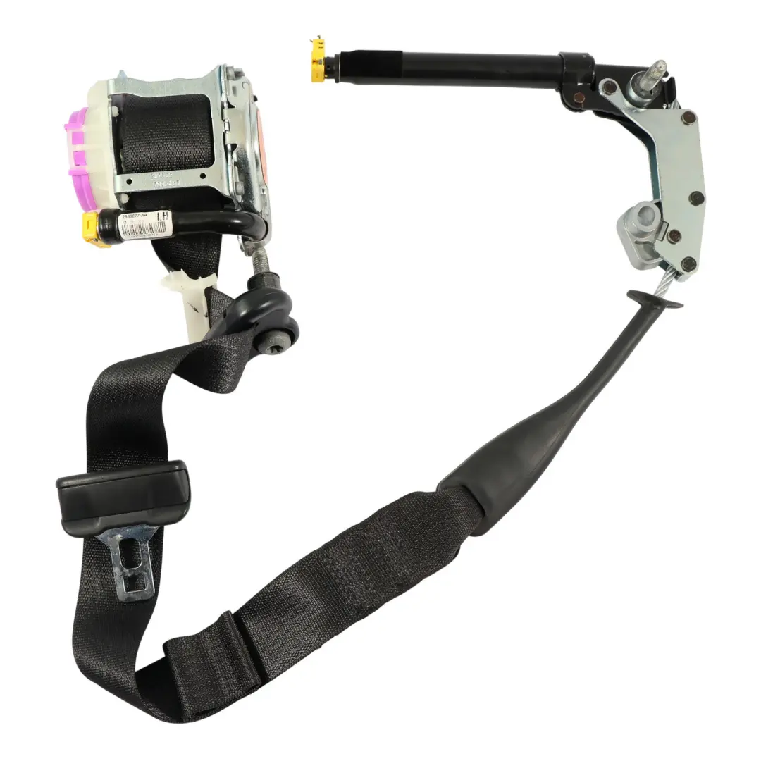 Mk6 Seat Belt Black Front Left N/S to Ford Mustang GT with Part number GR3B-63612D65-A Ford Mustang GT Mk6 Seat Belt Black Front Left N/S - SKU GR3B-63612D65-A - Part number GR3B-63612D65-A