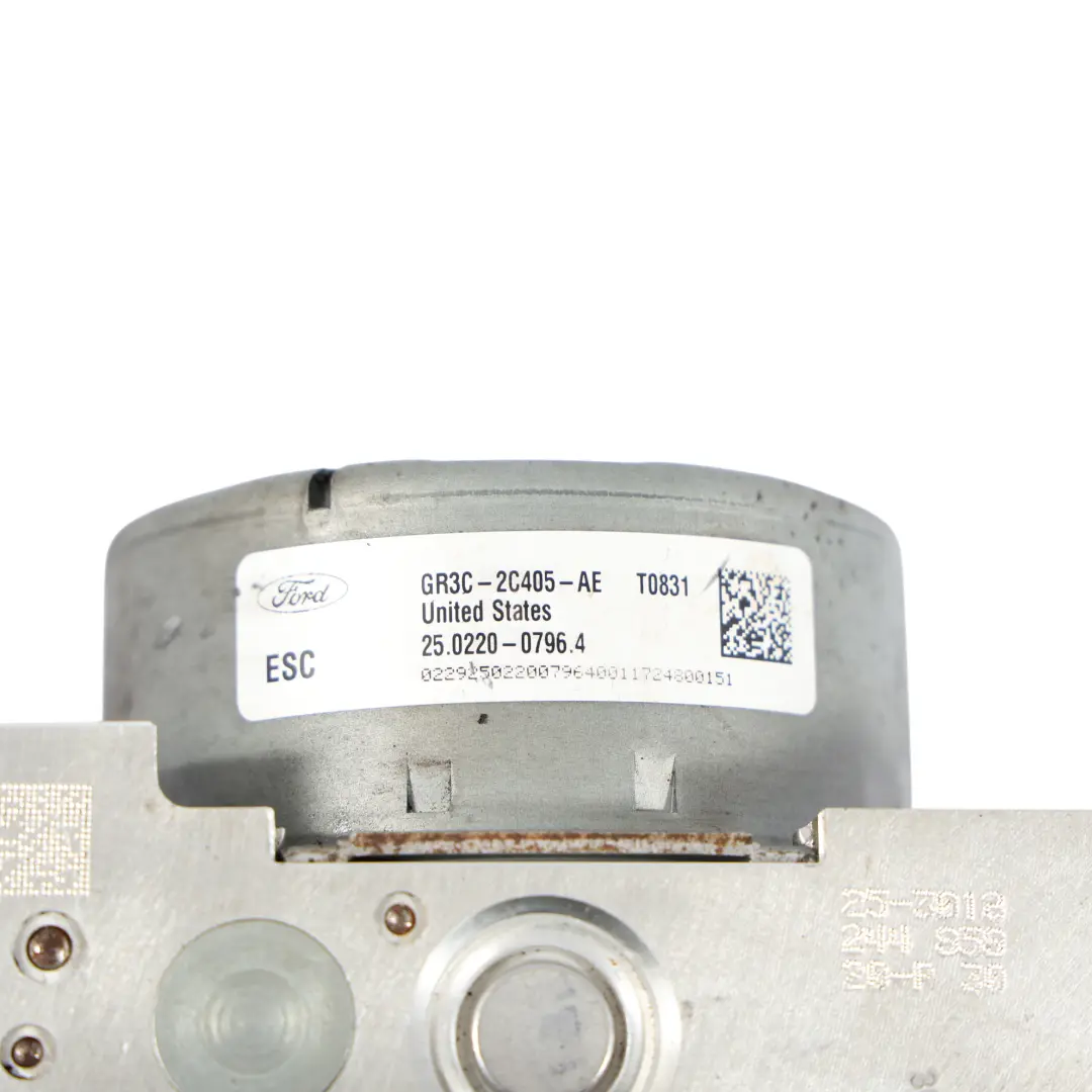 Mk6 ABS Pump Braking Control Module Unit to Ford Mustang GT with Part number GR3C-2C219-BE Ford Mustang GT Mk6 ABS Pump Braking Control Module Unit - SKU GR3C-2C219-BE - Part number GR3C-2C219-BE