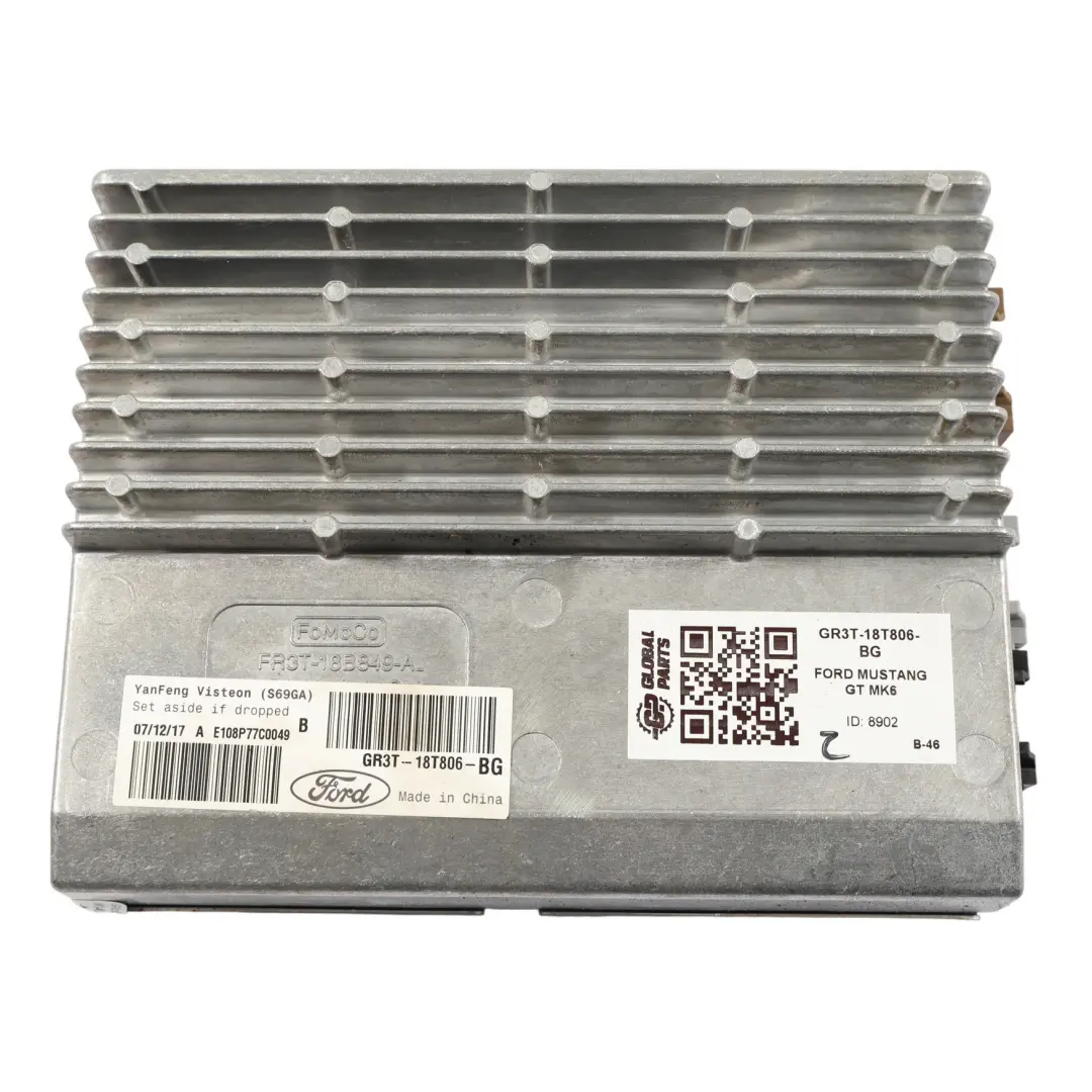 Ford Mustang GT Mk6 Audio Speaker Amplifier FR3T-18B849-A - SKU GR3T-18T806-BG - Part number GR3T-18T806