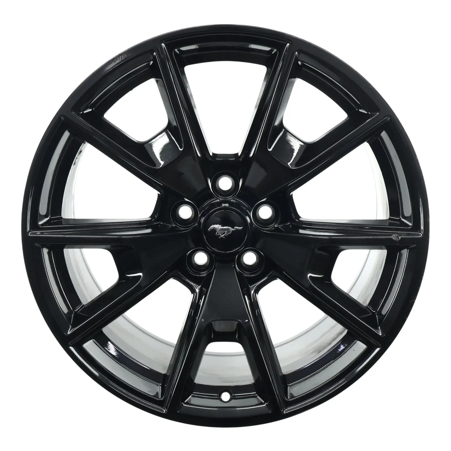 Ford Mustang Mk6 GT Hinter Rad Felge Schwarz 19" 9.0J ET:45 HR3C-1007-RA