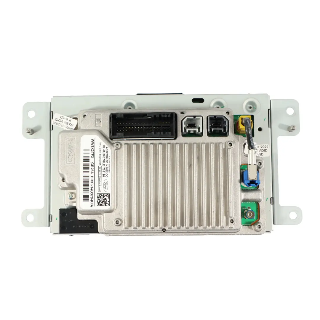 Ford Mustang GT Mk6 Sat Nav Multimedia Display Screen - SKU HR3T-14G370-KFA - Part number HR3T-14G370-KFA