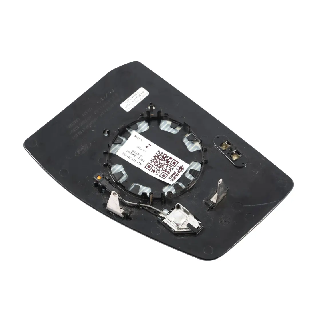 Ford Transit Custom Door Wing Outside Mirror Glass Left N/S - SKU JK21-17K741-DA - Part number JK21-17K741-DA