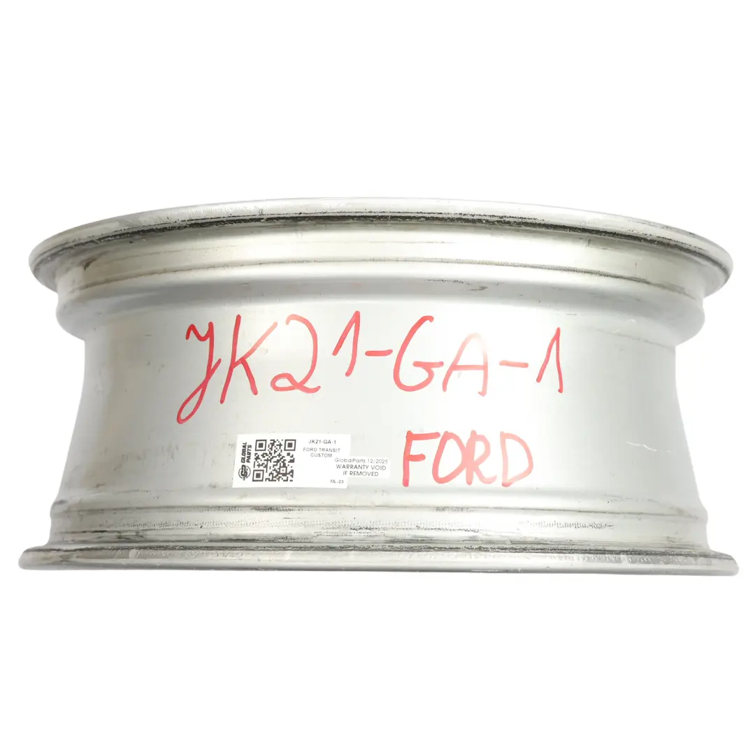 Ford Transit Custom Cerchio In Lega Argento 16" 6.5J ET:60 - SKU JK21-GA-1 - Numero di parte JK21-GA