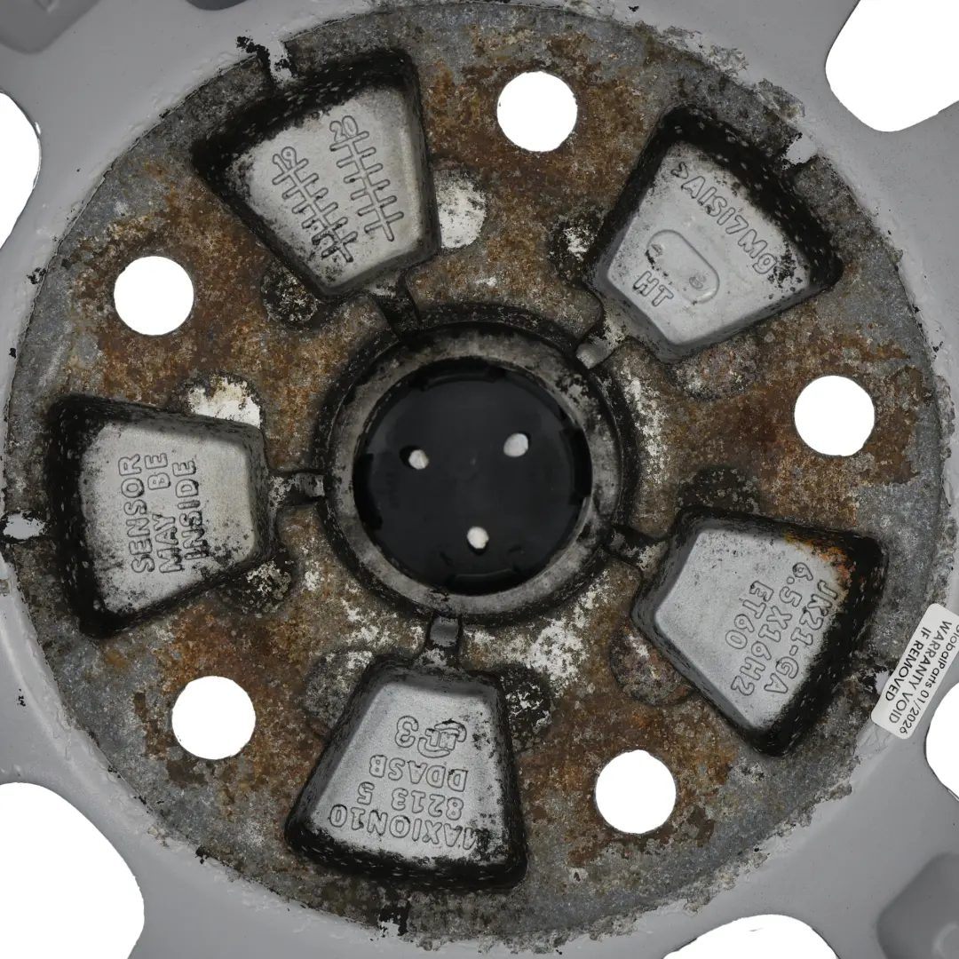 Llanta De Aleación Negra 16" 6.5J ET:60 10 Radios para Ford Transit Custom con número de pieza JK21-GA Ford Transit Custom Llanta De Aleación Negra 16" 6.5J ET:60 10 Radios - SKU JK21-GA-5 - Número de pieza JK21-GA